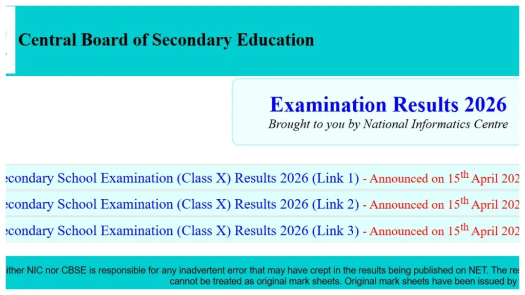 Cbse Board Result Out