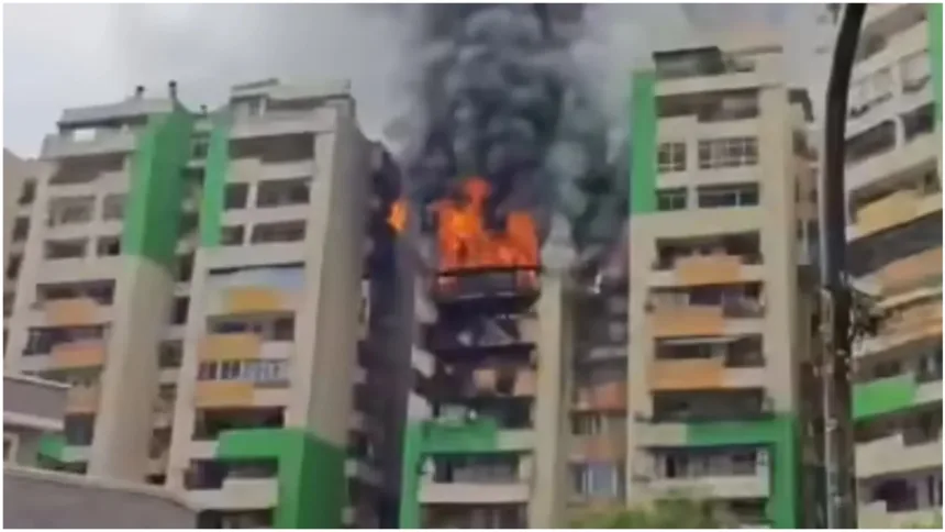indirapuram flat fire