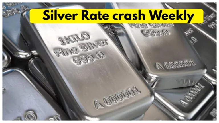 Silver Price Crash – Silver Drops ₹12,821 in 1 Week, Check City – Wise 1 kilogram Rates