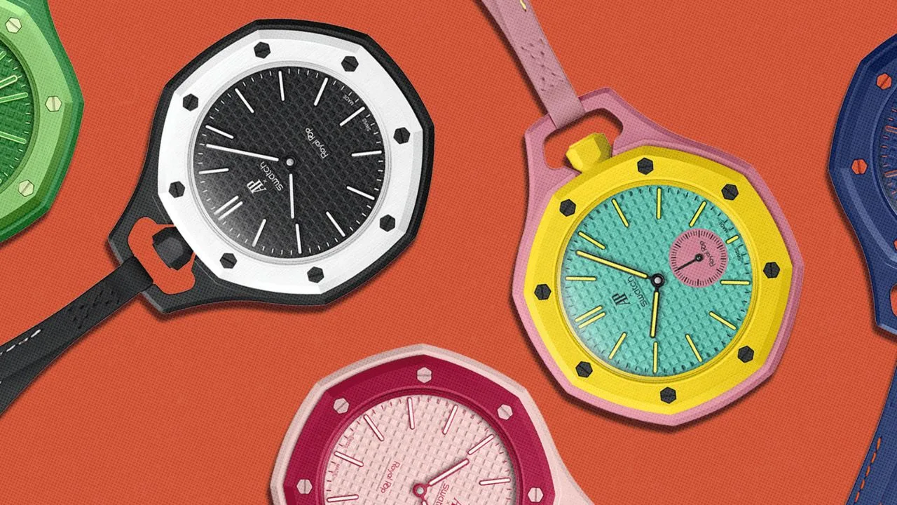 AP x Swatch: Royal Pop Goes Viral, Everything You Need to Know About the New Pocket Watch - Ap X Swatch | TIMESBULL