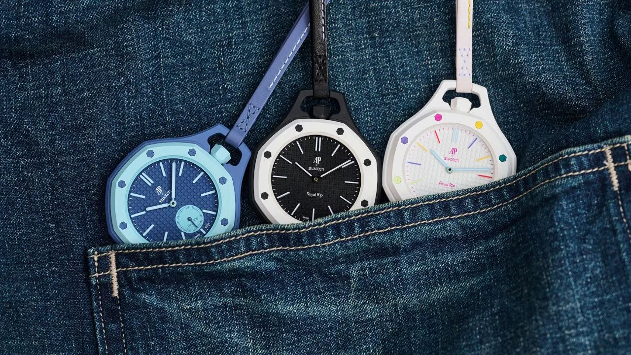 AP x Swatch: Royal Pop Goes Viral, Everything You Need to Know About the New Pocket Watch - Ap X Swatch | TIMESBULL