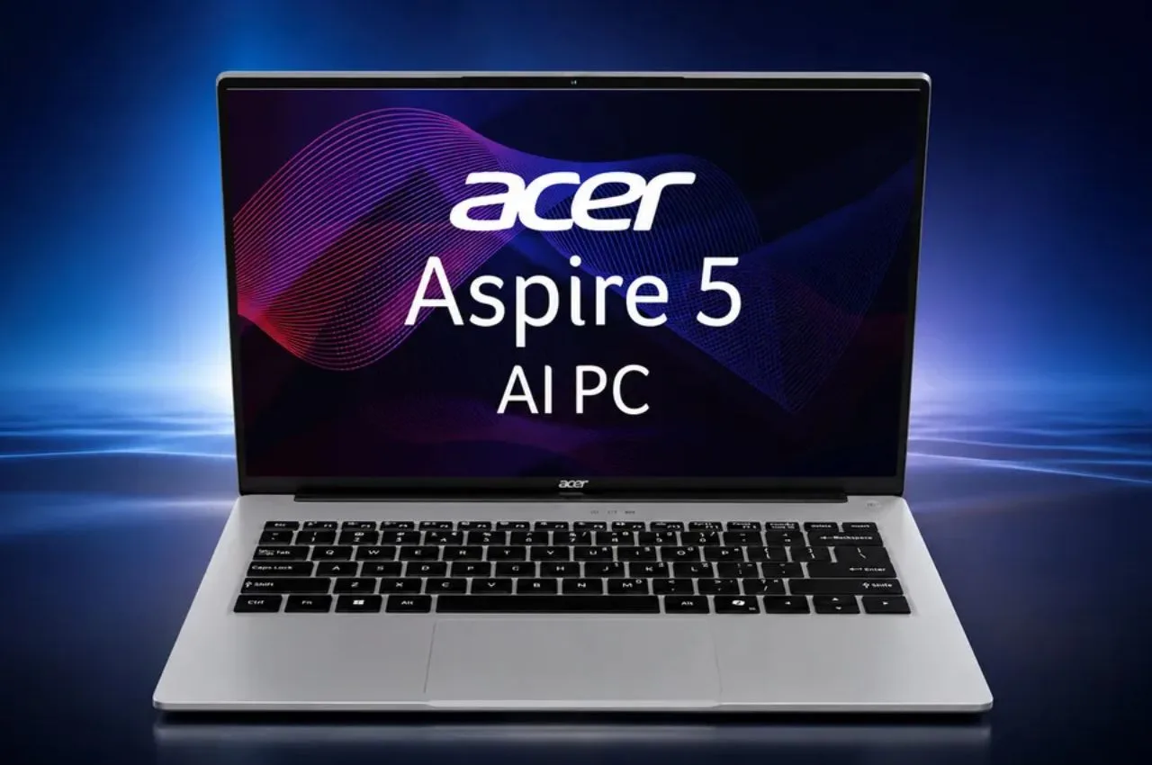 Acer Aspire 5 AI Laptop Launched in India: Price, Copilot+ Features, and Next-Gen Intel Core Ultra Hardware Details - Acer Aspire 5 | TIMESBULL