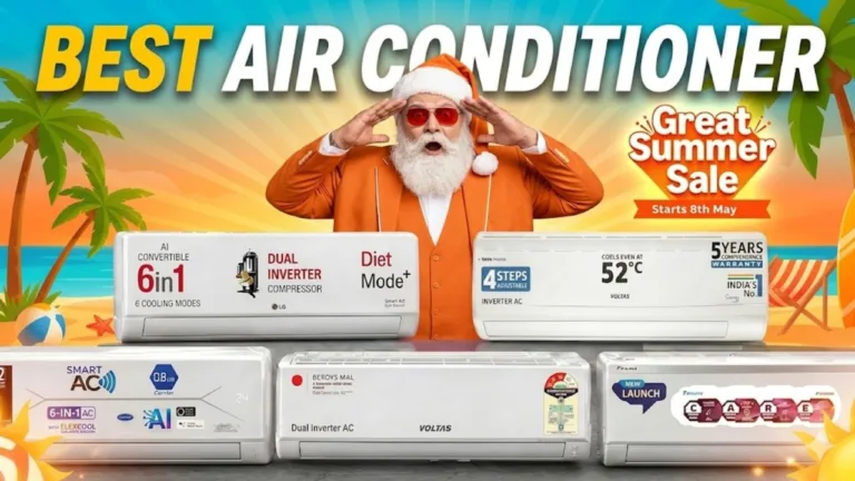 Amazon Great Summer Sale 2026: Top 5 1.5-Ton 5-Star AC Deals to Beat the Heat