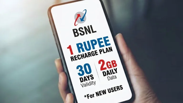 BSNL 1 Rupee Recharge Plan: 30 Days Validity and 2GB Daily Data for New Users