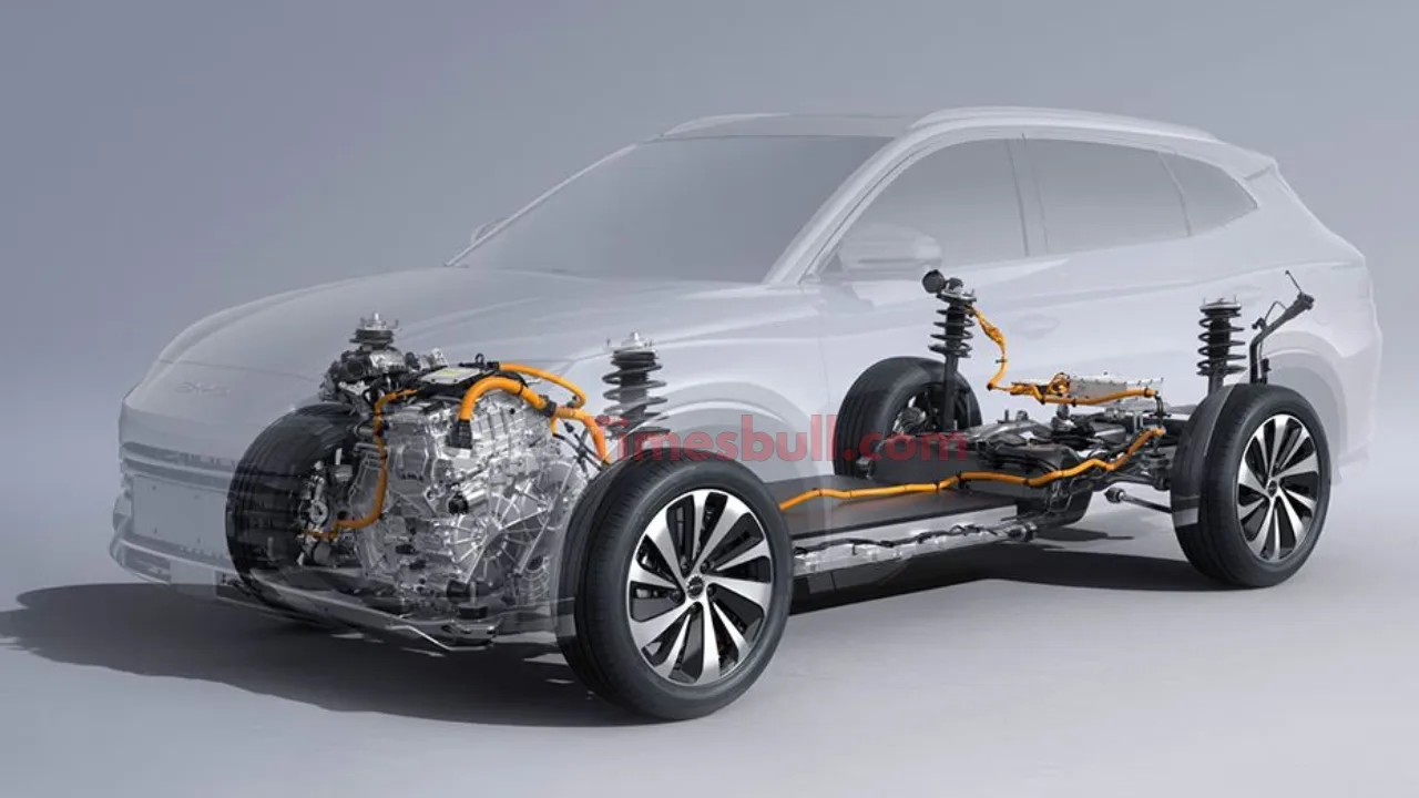 BYD Sealion 6 Hybrid SUV Spied In India – 1092 Km Range, AWD Power To Challenge MG - Byd Sealion 6 (2) | TIMESBULL