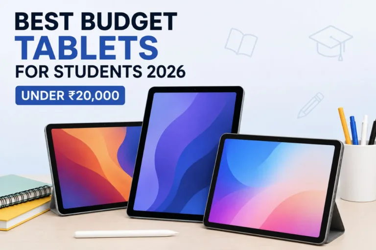 Best Budget Tablets for Students 2026 Under 20,000