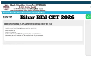 Bihar BEd CET 2026 – Fill Form Now at biharcetbed-brabu.in, How to Apply ? - Bihar Bed Cet 2026 | TIMESBULL