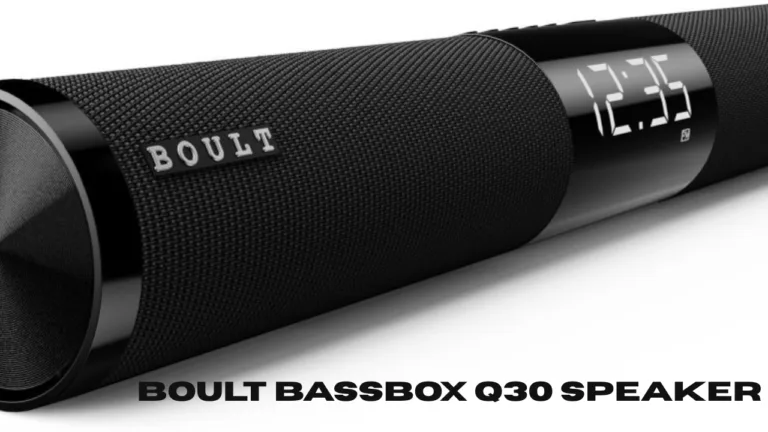 Boult BassBox Q30 Speaker –  Big Discount in Amazon Great Summer Sale with Deep Bass and RGB Lights