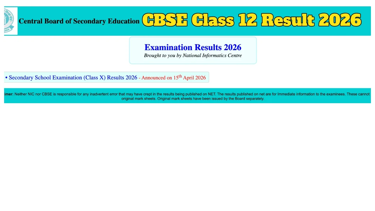 CBSE 12th Result 2026 – Direct Link to Check Score Via Roll Number, DigiLocker & - Cbse Class 12 Result 2026 (1) | TIMESBULL