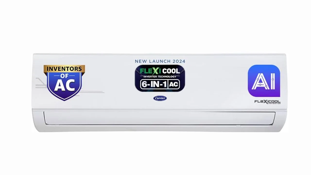 Best 1.5 Ton 5 Star Split ACs to Buy in 2026 for Lower Electricity Bills - Carrier 1.5 Ton 5 Star Wi Fi Smart Flexicool Inverter Split Ac | TIMESBULL