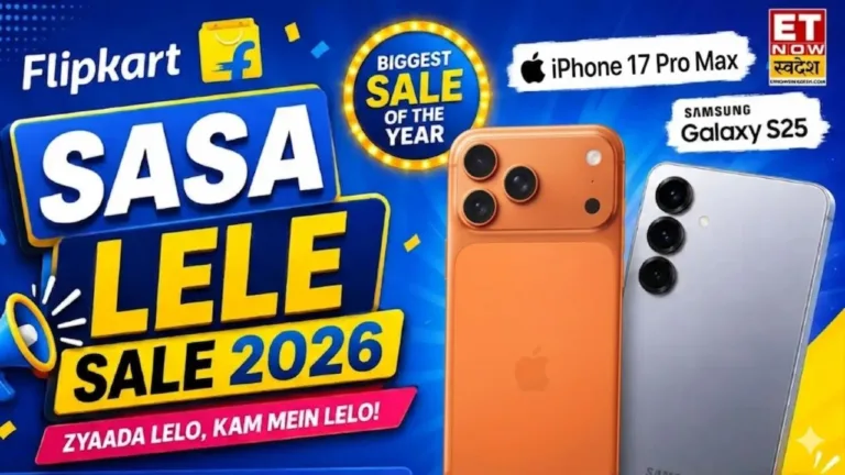 Flipkart SASA LELE Sale 2026: Cheapest Deals on iPhone 17, Samsung S26 Ultra, and Motorola Edge Series