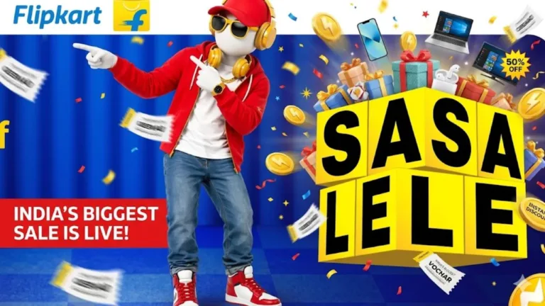 Double Savings at Flipkart’s ‘Sasa Lele’ Sale! ACs, Phones, and Laptops at Rock-Bottom Prices – TVs Also at Half Price.