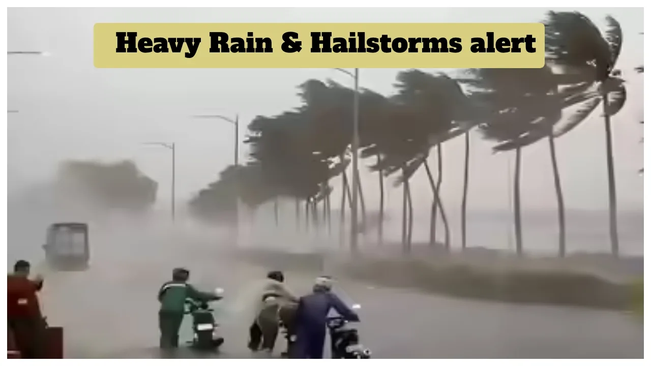 Weather Warning – Western Disturbance Active, Alert Heavy Rain & Thunderstorms, Complete State-Wise Forecast - Heavy Rain & Hailstorms Alert | TIMESBULL
