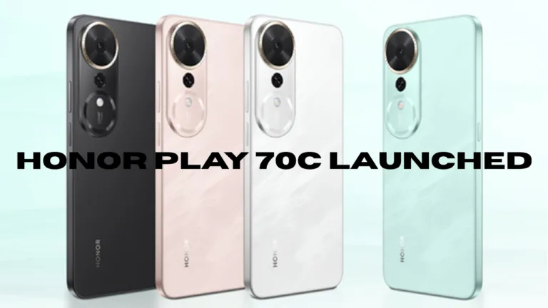 Honor Play 70C Launched – Price, Features and Full Specifications