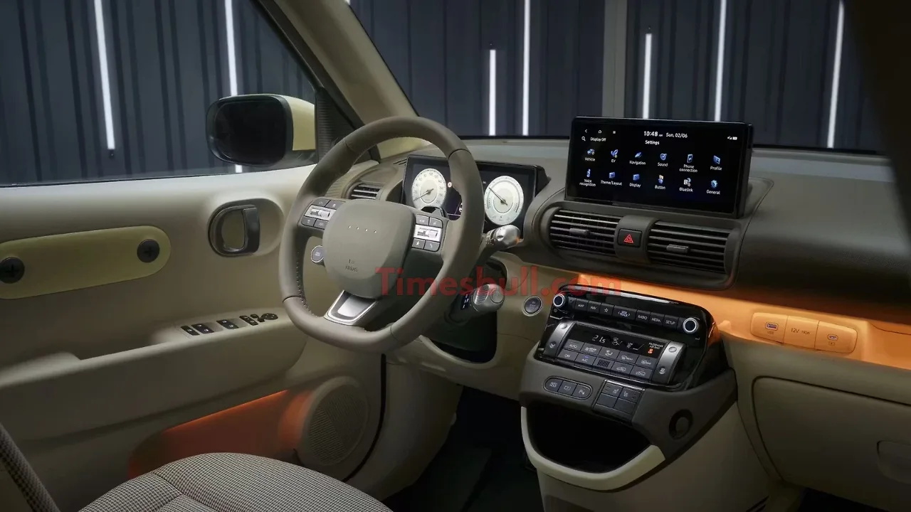 Hyundai Inster Based EV For India Revealed – Boxy Design, ADAS, 320 KM Range - Hyundai Inster Ev (8) | TIMESBULL