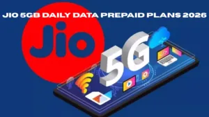 Jio 5GB Daily Data Prepaid Plans 2026