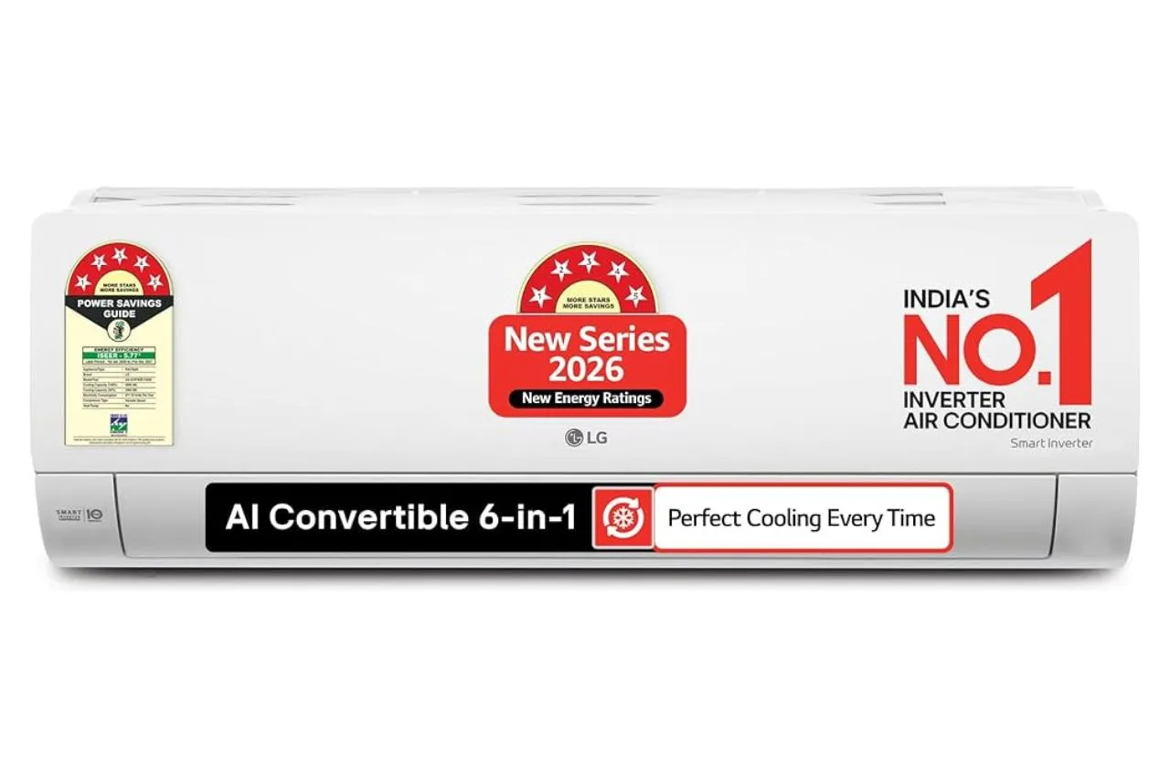 5 Best Smart ACs with Wi-Fi and Voice Control on Amazon for Powerful Cooling in 2026 - Lg 1.5 Ton 5 Star Smart Inverter Split Ac | TIMESBULL