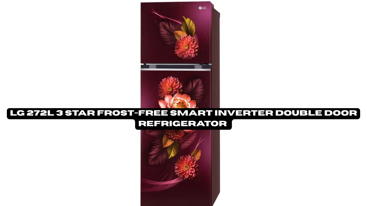 LG 272L 3 Star Frost-Free Smart Inverter Double Door Refrigerator