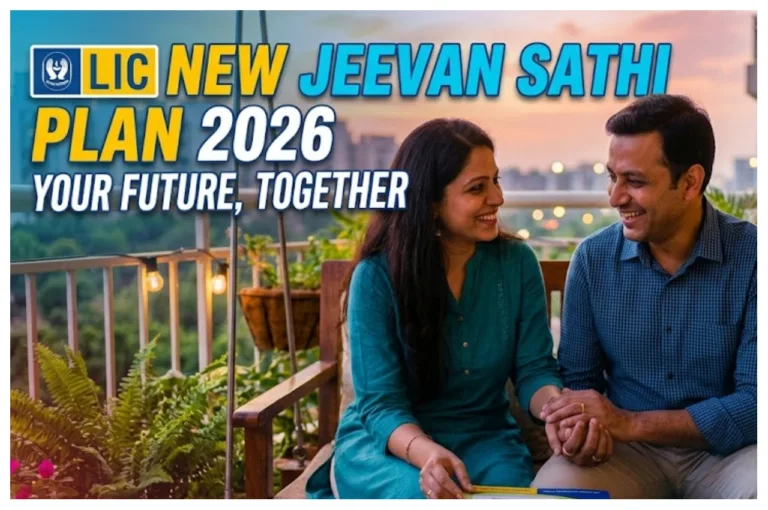 LIC New Jeevan Sathi Plan 2026 – Joint Life Insurance for Married Couples, Available from June 1