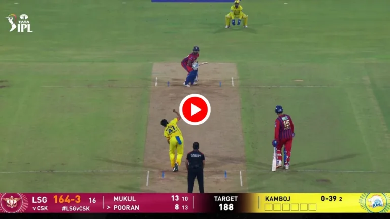 LSG vs CSK: Nicholas Pooran Finishes Match With 6,6,6,6 in Big Win for Lucknow Super Giants