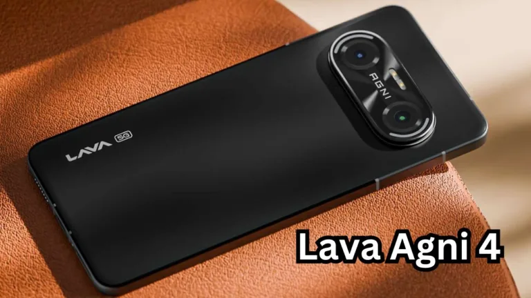Lava Agni 4 The Fastest Lava 5G phone with 66W Fast Charging and New AI Features