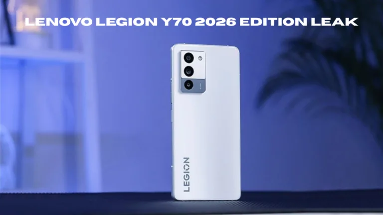 Lenovo Legion Y70 2026 Edition Leak – New Colours, Gaming Focused Features and Flagship Performance Revealed