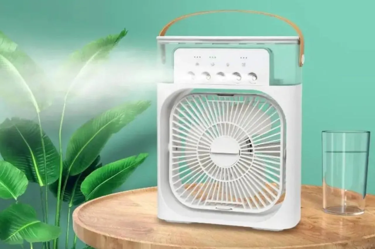 Cheapest Portable AC for Small Room Under ₹5,000 in India - Mini Portable Ac Fan | TIMESBULL