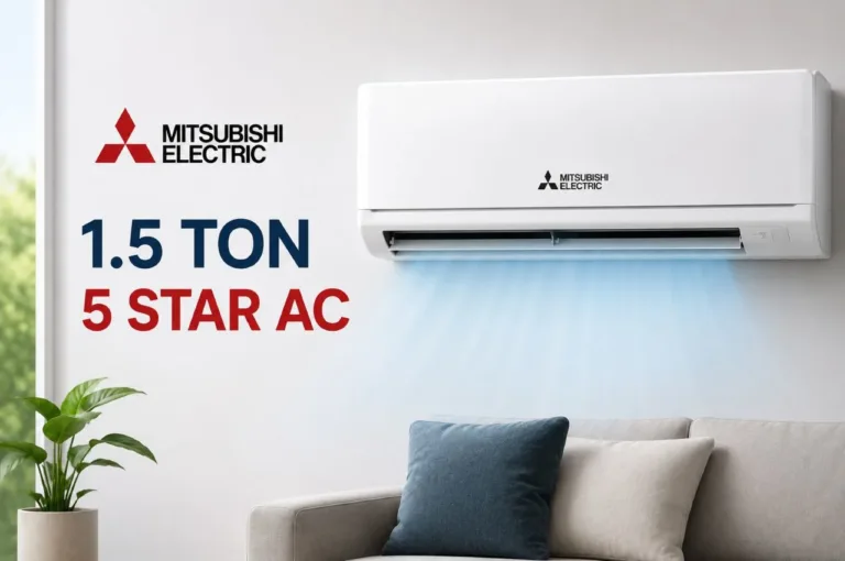 Mitsubishi AC 1.5 Ton 5 Star Price in India: Best 2026 Models for Powerful Summer Cooling