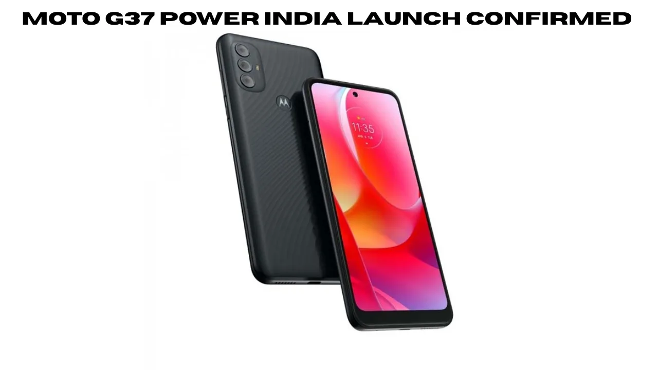 Moto G37 Power India Launch Confirmed