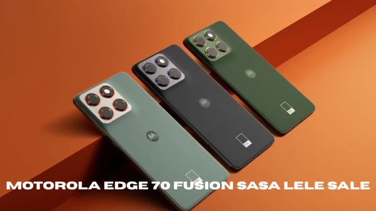 Motorola Edge 70 Fusion SASA LELE Sale – Price Drops to Rs 26,999 with 7000mAh Battery