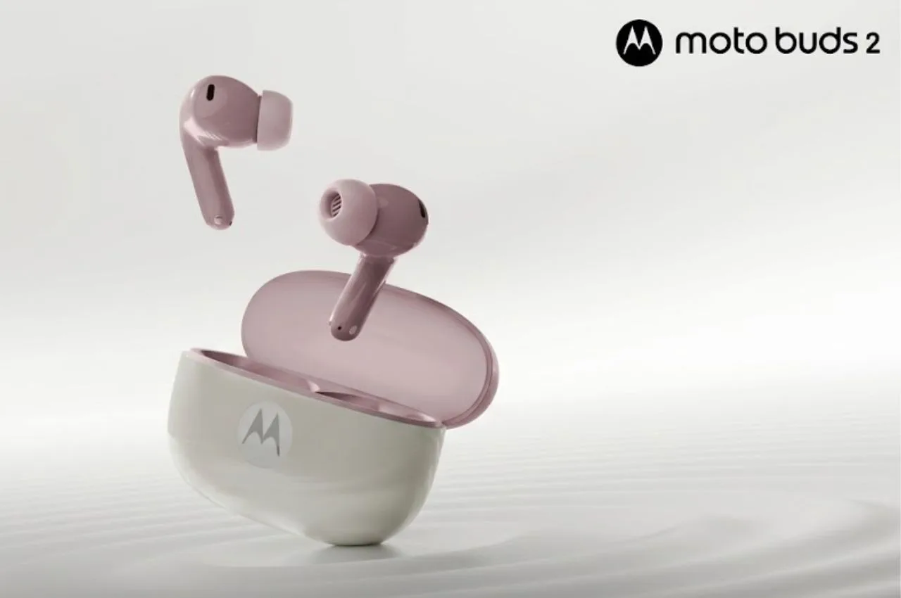 Motorola Moto Buds 2 Launched in India: Budget TWS Packs Premium 55dB Dynamic ANC, LDAC Codec, and 53-Hour Battery Life - Motorola Moto Buds 2 | TIMESBULL