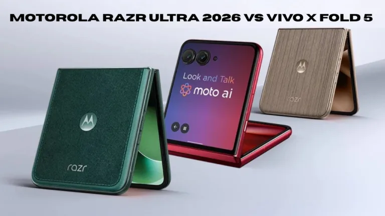 Motorola Razr Ultra 2026 vs Vivo X Fold 5 – Which Foldable Phone Looks Better in 2026?