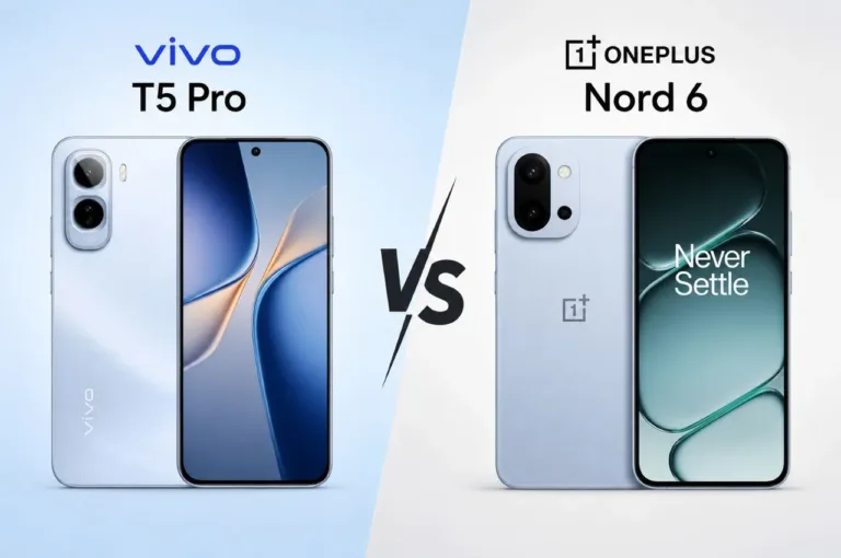 OnePlus Nord 6 vs Vivo T5 Pro: Which Massive Battery Phone Should You Buy in 2026?