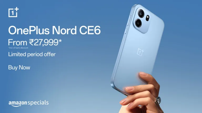 OnePlus Nord CE6 Amazon Sale: Get Exclusive Bank Offers and Exchange Discounts