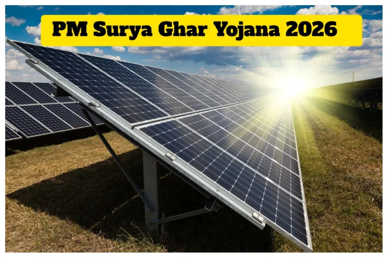 PM Surya Ghar Yojana 2026 – Get ₹78,000 Subsidy & Zero Electricity Bill, Here’s How to Apply