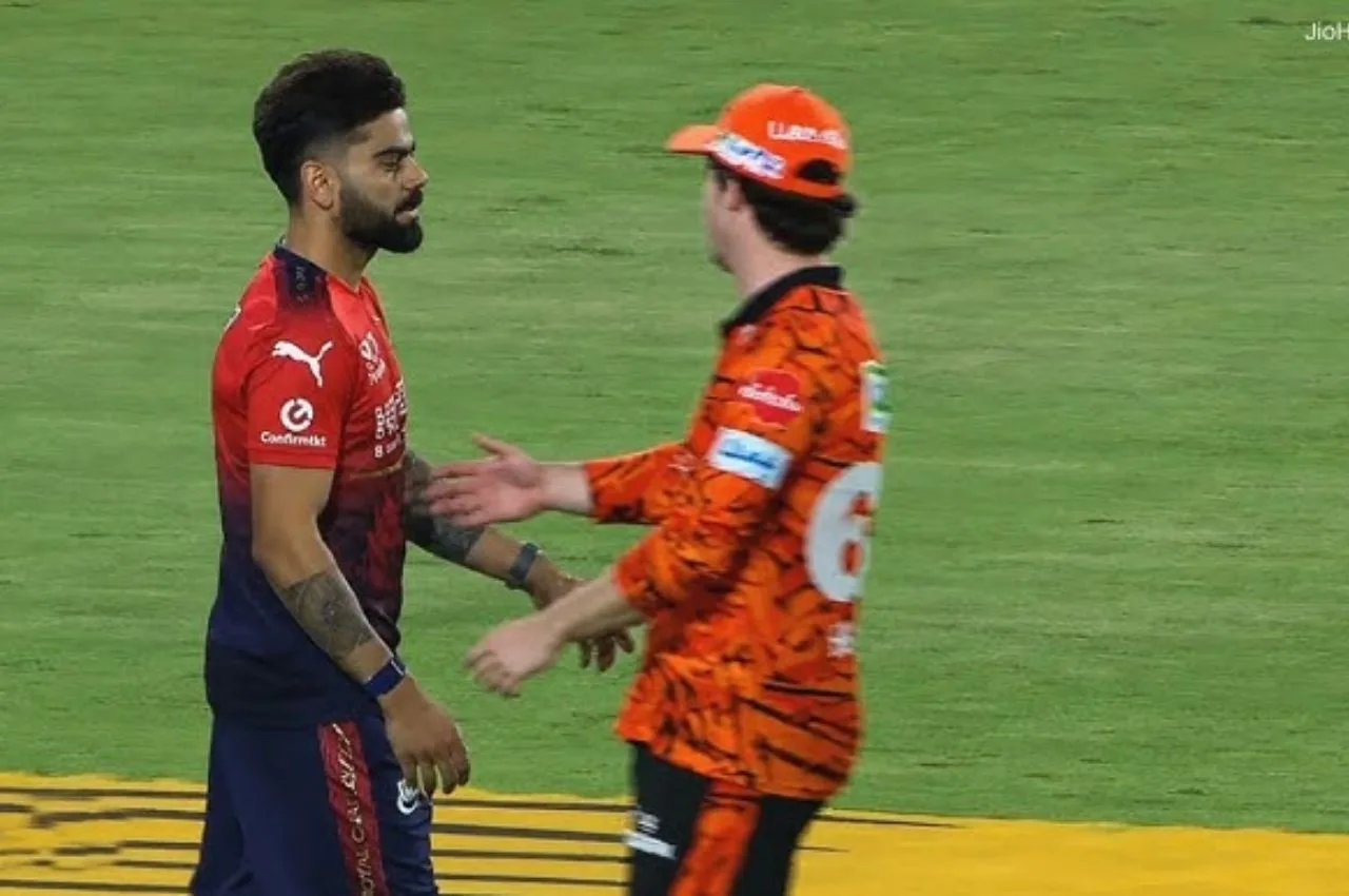 RCB vs SRH – No Handshake! Virat Kohli Completely Ignores Travis Head After Game - Rcb Vs Srh | TIMESBULL