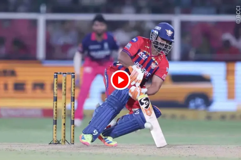 RR vs LSG – Rishabh Pant’s Incredible Scoop Shot Leaves Fans Stunned in IPL 2026