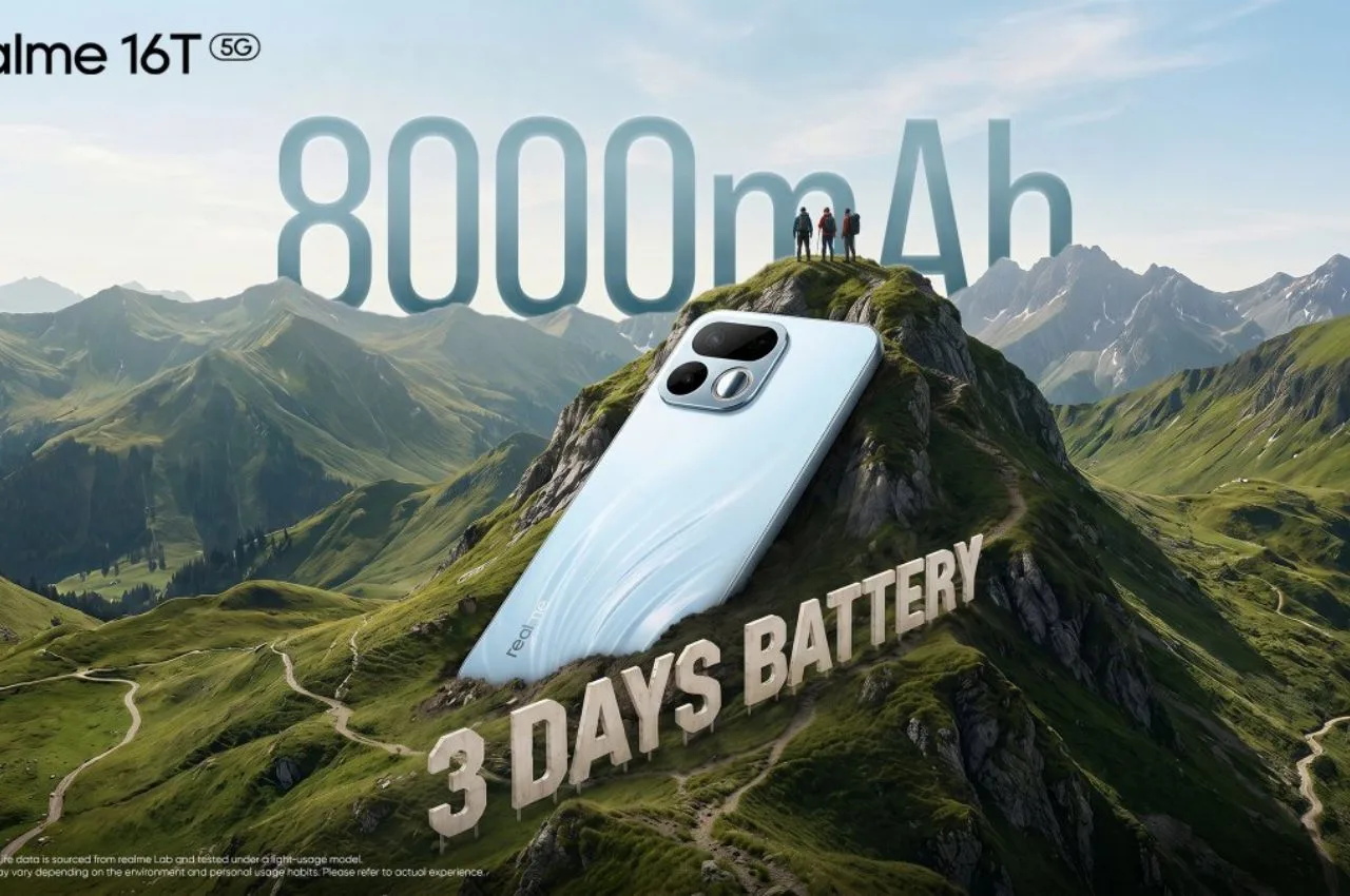 Realme 16T 5G Launching in India on May 22 With 144Hz Display, 8,000mAh Battery - Realme 16t 5g | TIMESBULL