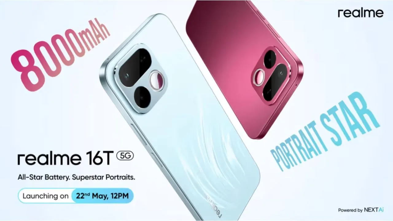 Realme 16T 5G Launch Date Confirmed: Check Expected Price With 8000mAh Battery - Realme 16t 5g | TIMESBULL