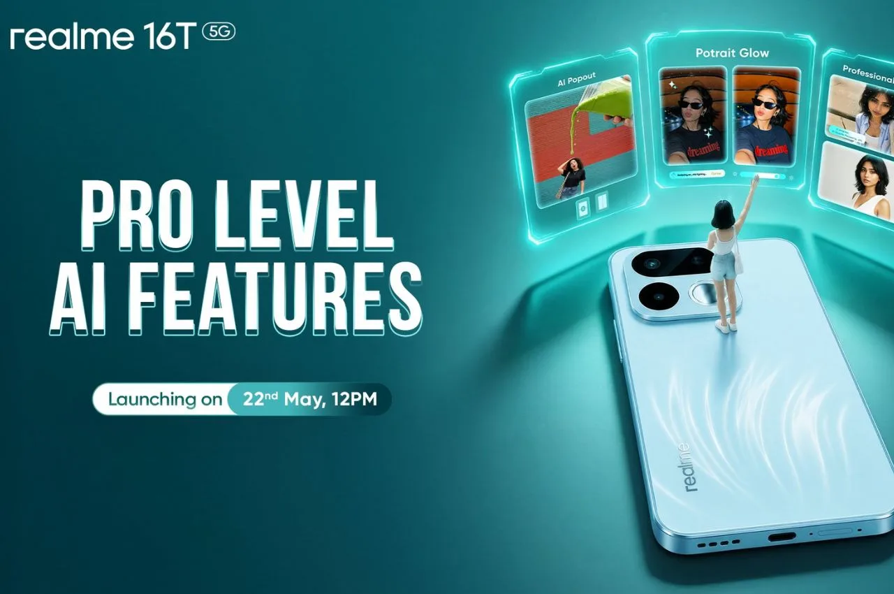 Realme 16T 5G Price in India: With 8,000mAh Battery and Dimensity 6300 Specs Unveiled Ahead of May 22 Launch - Realme 16t 5g | TIMESBULL