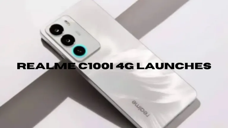 Realme C100i 4G Launches –  7000mAh Battery, Military Grade Design and 120Hz Display