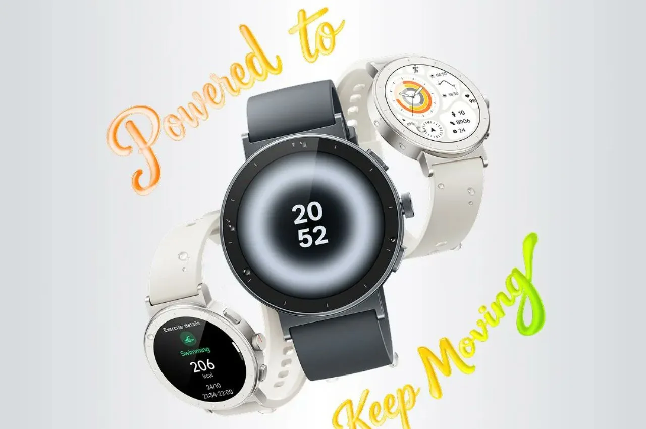 Realme Watch S5 Launched in India: Circular AMOLED Display, Inbuilt GPS, and 20-Day Battery Life Debuts - Realme Watch S5 | TIMESBULL