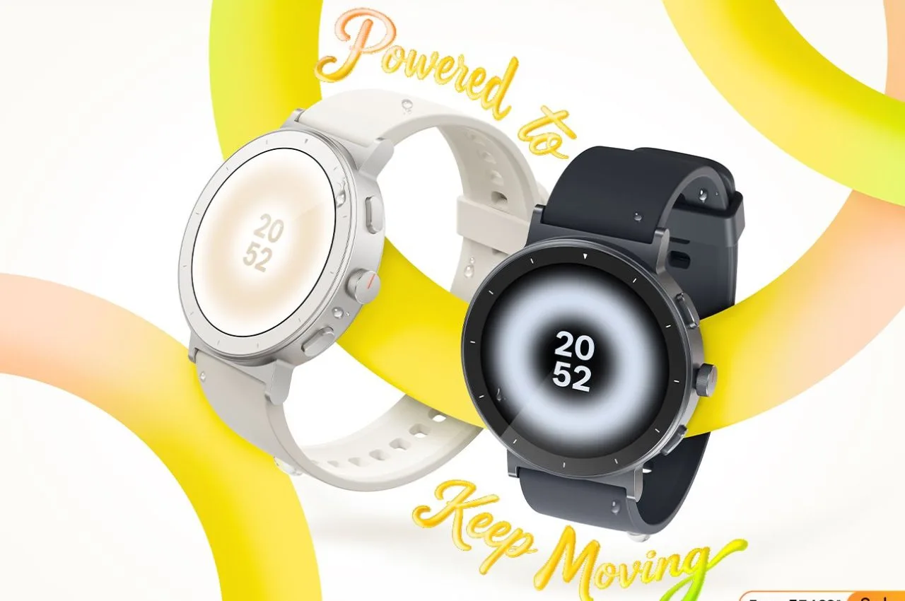 Realme Watch S5 Launched in India: Circular AMOLED Display, Inbuilt GPS, and 20-Day Battery Life Debuts - Realme Watch S5 | TIMESBULL