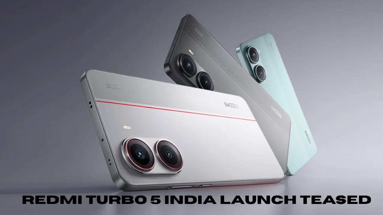 Redmi Turbo 5 India Launch Teased