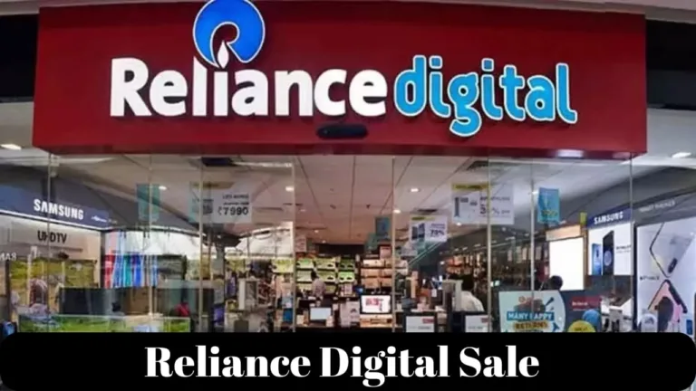 Reliance Digital Sale Begins – Huge Discounts on Smartphones, ACs, TVs and Refrigerators