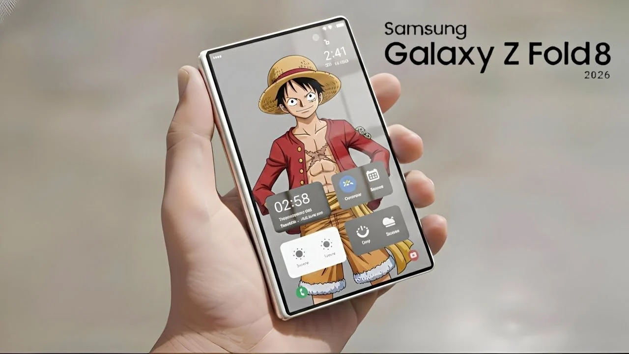 Samsung Galaxy Z Fold 8 Wide Design Leak 