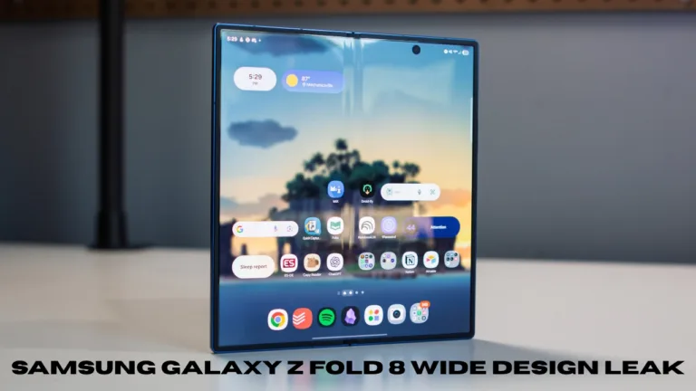Samsung Galaxy Z Fold 8 Wide Design Leak – What to Expect from the Next Foldable
