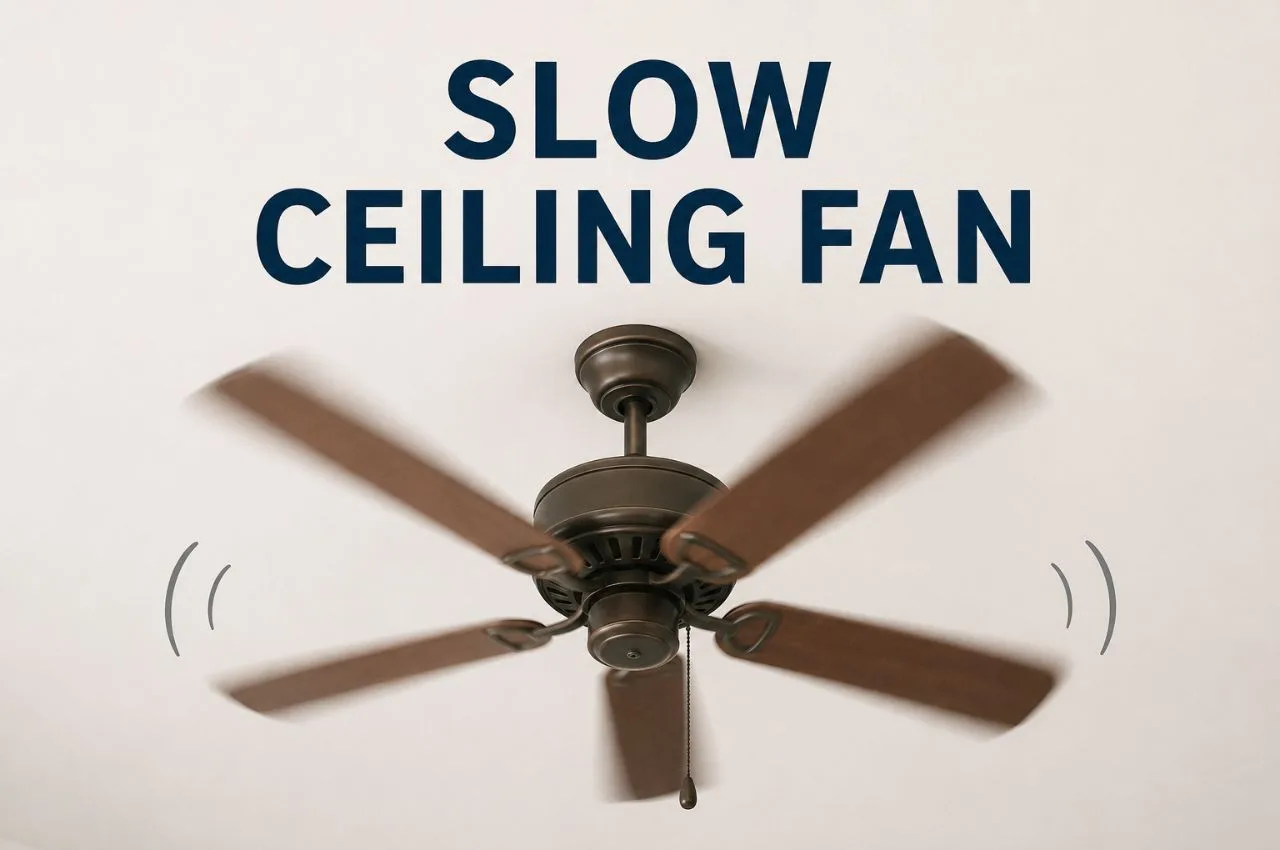 Slow Ceiling Fan? 6 Easy Ways to Troubleshoot and Increase Fan Speed Safely - Slow Ceiling Fan | TIMESBULL