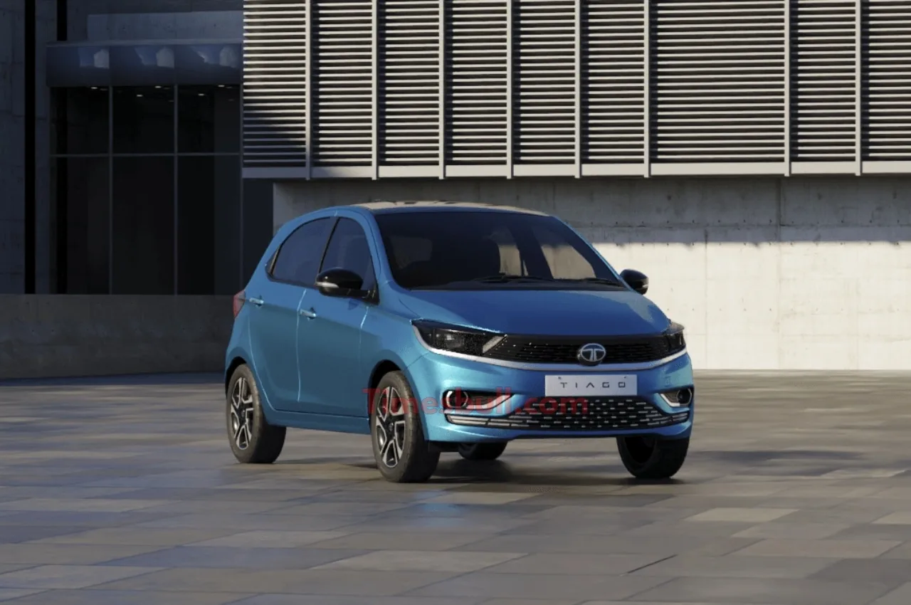 Upcoming Tata Tiago Facelift 2026 – Feature Loaded Hatchback Spotted Ahead Of Launch - Tata Tiago Facelift 2026 (1) | TIMESBULL