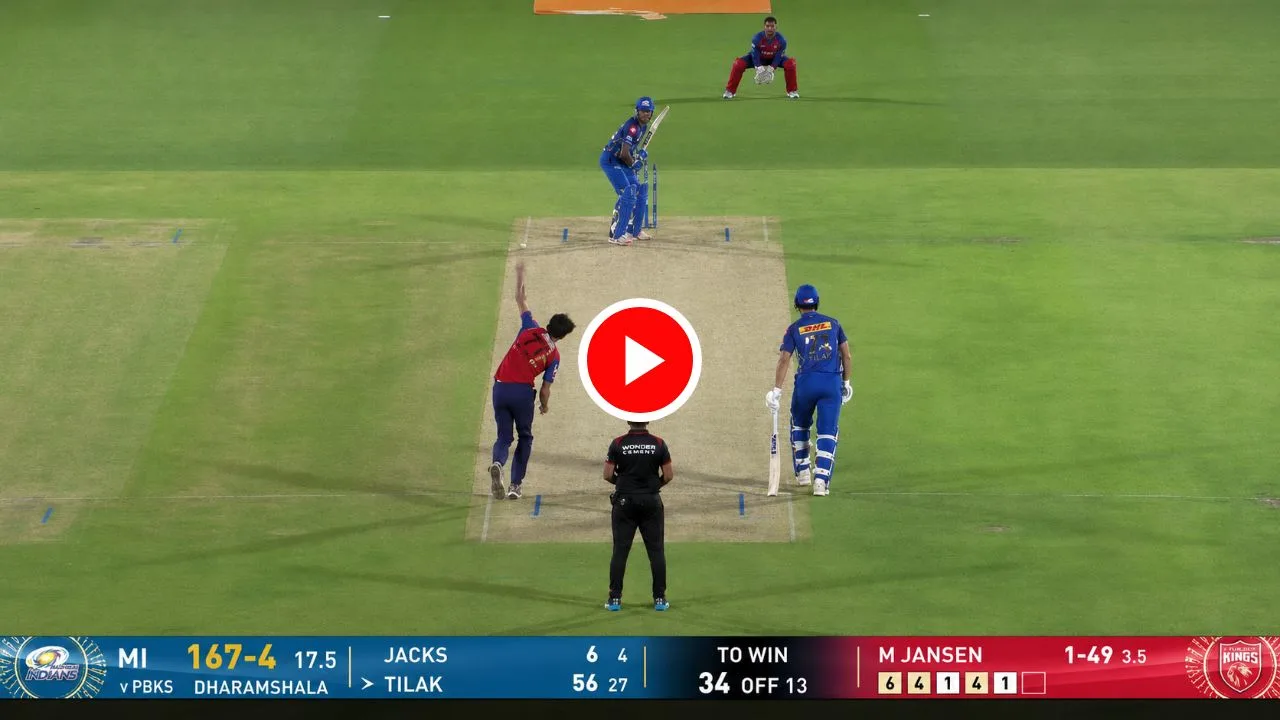 Tilak Varma MI Star Boy Smashes Heroic 75* to Destroy PBKS in IPL 2026 Thriller - Tilak Varma | TIMESBULL